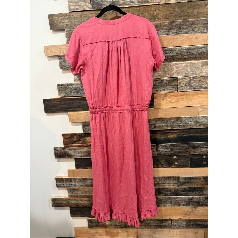 Easel linen blend dress size Medium - Picture 3 of 9